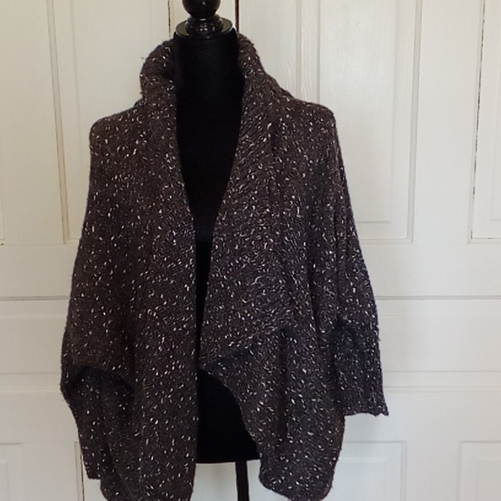 Lane Bryant batwing sweater with open front